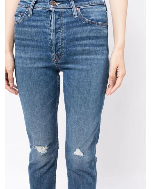 Vaqueros capri Tomcat Mother de color Blue