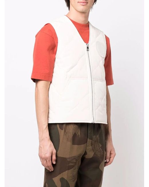 Etudes Studio Multicolor Padded Logo-Patch Vest for men