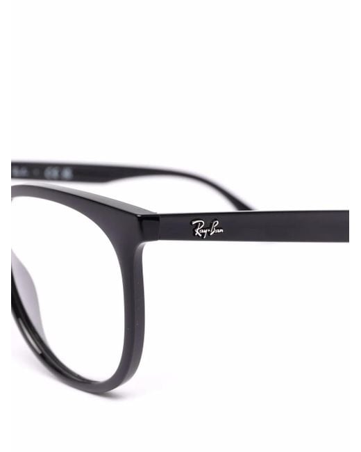 Ray-Ban Black Rb4378 Square-Frame Glasses