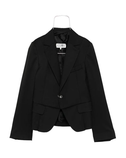 MM6 by Maison Martin Margiela シングルジャケット Black