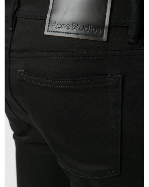 Acne Black North Skinny-Fit Jeans for men