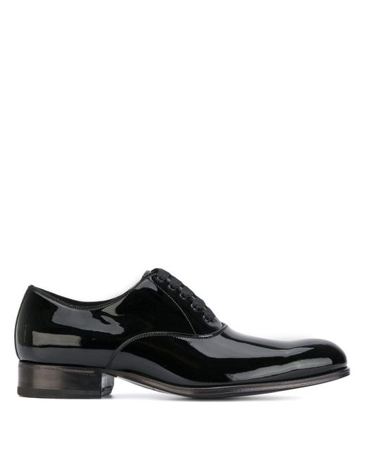 Tom Ford Leather Edgar Evening Oxford Shoes in Black for Men Lyst
