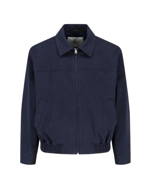 DUNST Blue Zipped Bomber Jacket