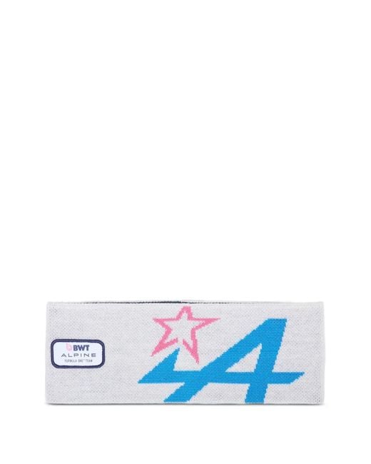 Perfect Moment Blue X Alpine Wool Racing Headband