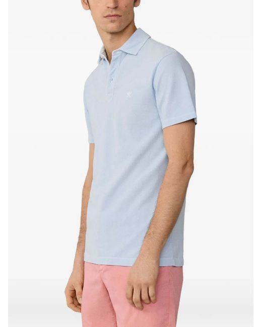 Polo Tinta di Hackett in Blue da Uomo