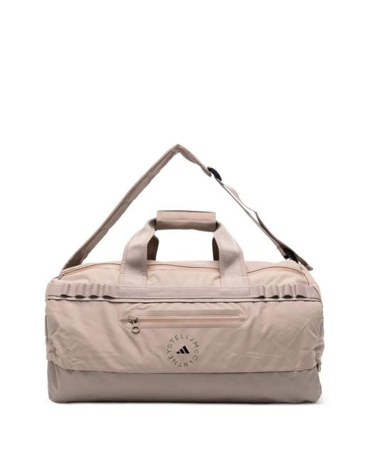 adidas Women's Natural X Stella Mccartney Logo Tote Bag