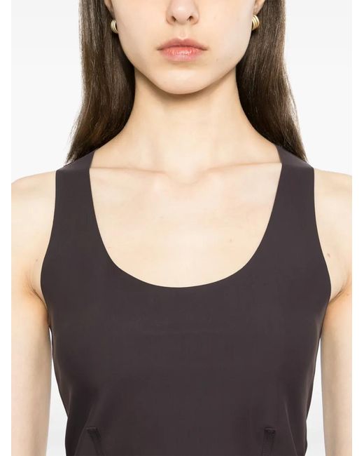 Roa Black Spine Compression Tank Top