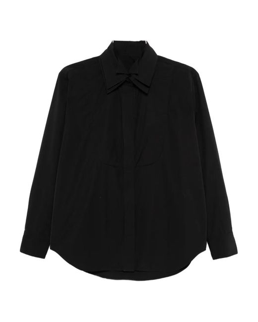 Viktor & Rolf Black Layered-Collar Shirt