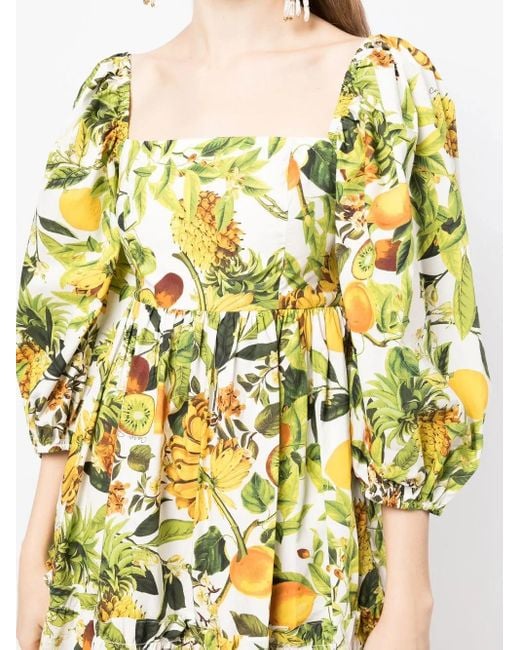 Cara Cara Yellow Sip Sip Dress