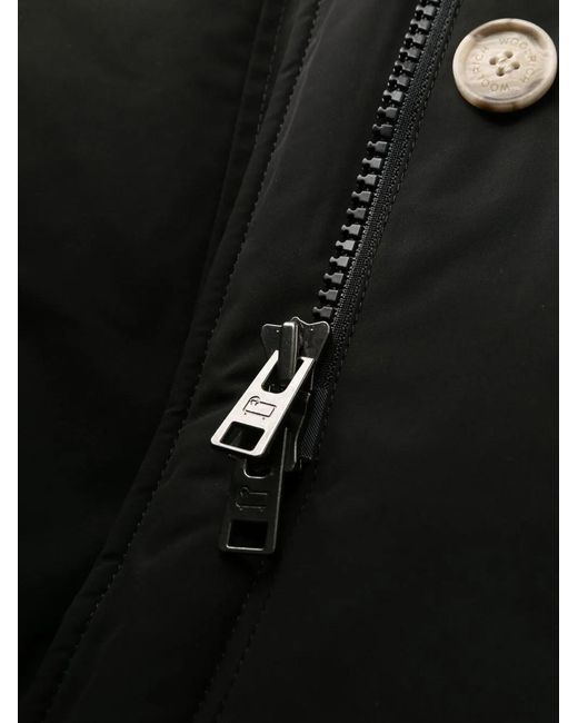 Woolrich Black Arctic Parka Luxe
