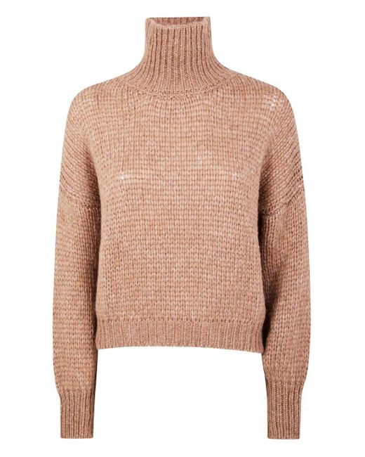 Nuur ハイネック セーター Natural