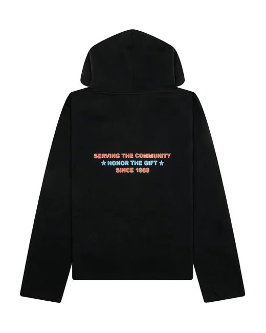 Sudadera con capucha y logo bordado Honor The Gift de hombre de color Black