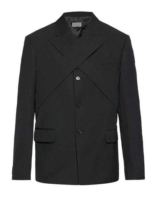 Off-White c/o Virgil Abloh Black Jackets for men