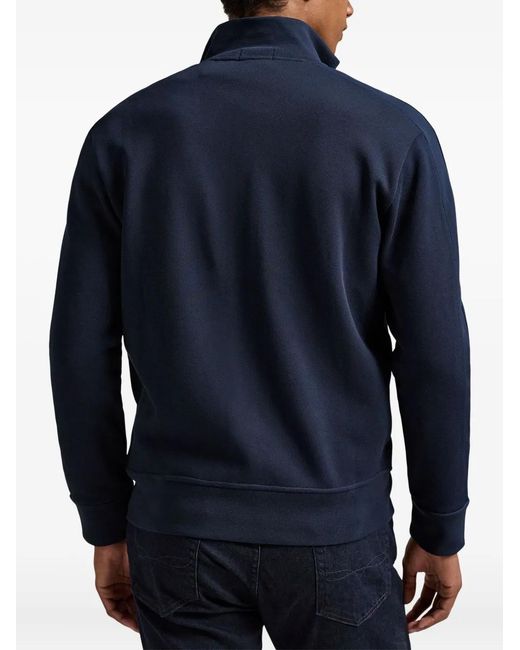 Polo Ralph Lauren Blue Sweat Zippé À Logo for men