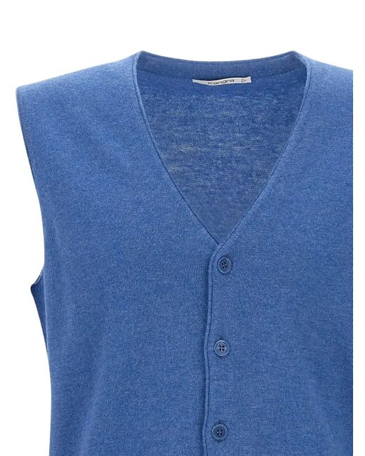 メンズ Kangra ウール カーディガン Blue