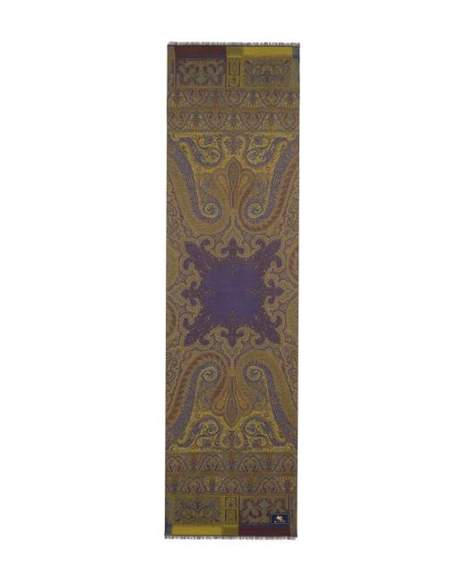 Écharpe À Motif Cachemire Etro pour homme en coloris Green