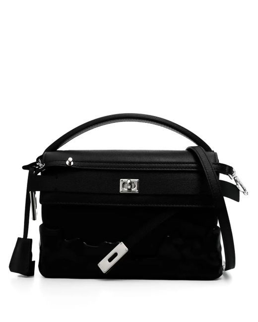 X Ottolinger Borsa Tote Signature Ceramic di Ecco in Black