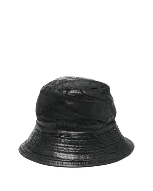 Rick Owens Black Gilligan Bucket Hat