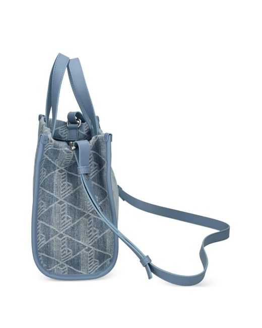 Lacoste Blue Small Heritage Tote Bag