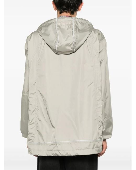 Vetements Gray Lightweight Hooded Windbreaker