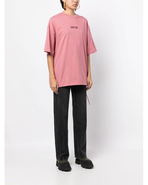 Izzue ロゴ Tシャツ Pink