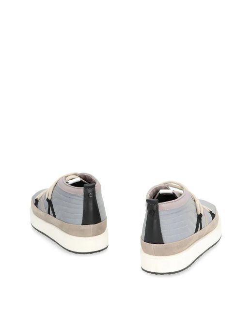 Volta Footwear White Suede Sneakers for men