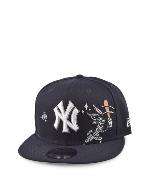 KTZ Blue 9Fifty New York Yankees Mlb X Looney Tunes Bugs Bunny Cap for men
