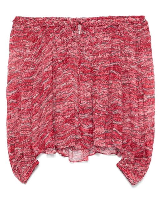 Isabel Marant Red Shirts