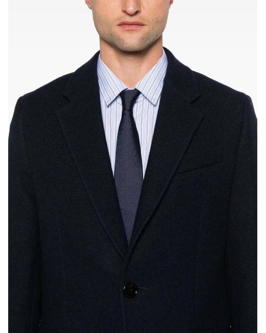 Abrigo Con Botones AMI de hombre de color Blue