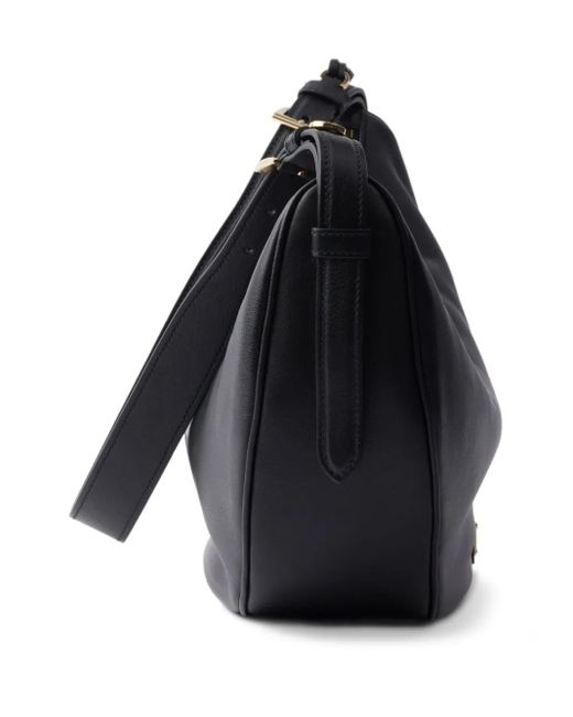 Prada Demi Lune ショルダーバッグ L Black