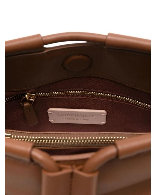 Borsa A Spalla di Coccinelle in Brown