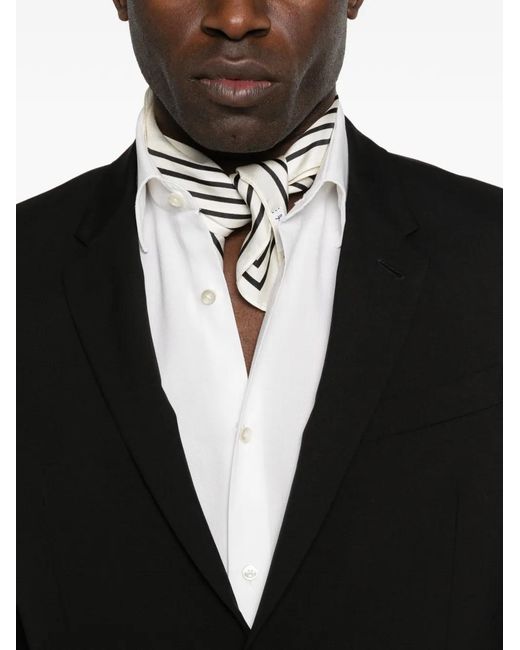 Reveres 1949 Black Single-Breasted Blazer for men