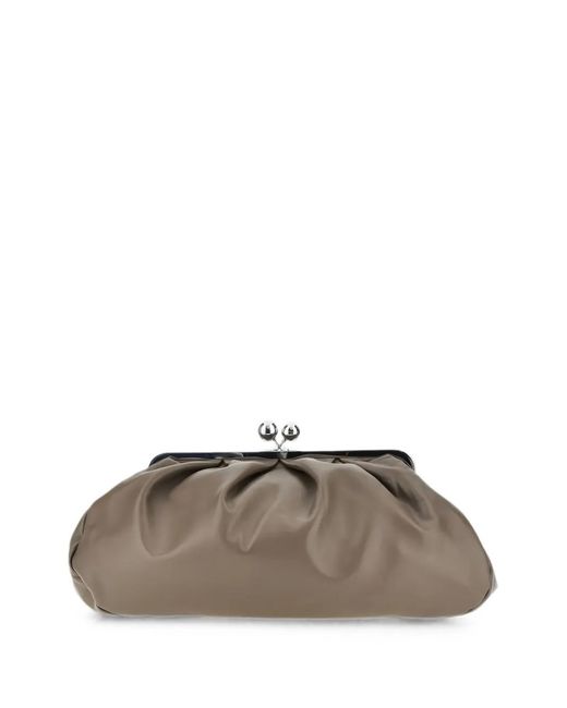 Weekend by Maxmara Brown Pasticcino Leather Tote Bag