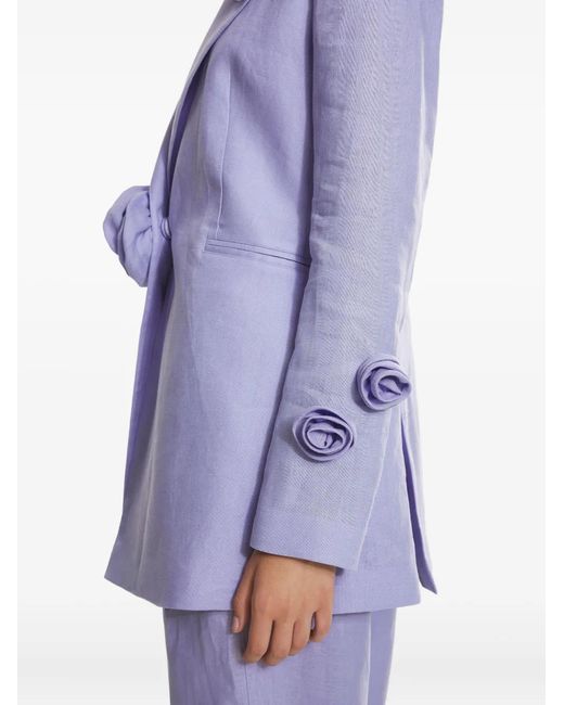 Lita Couture Blue Noor Blazer