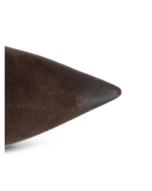 The Attico Brown 'Cheope' Ankle Boot