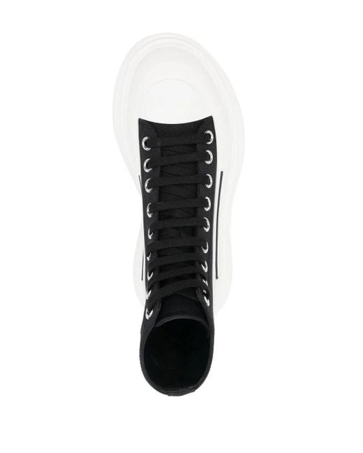 Shoes > sneakers McQueen en coloris Black