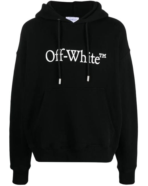 Hoodie Big Bookish Skate En Coton Off-White c/o Virgil Abloh pour homme en coloris Black