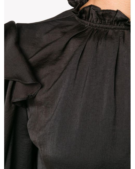 Robe courte Ruins à dos nu Zadig & Voltaire en coloris Noir | Lyst