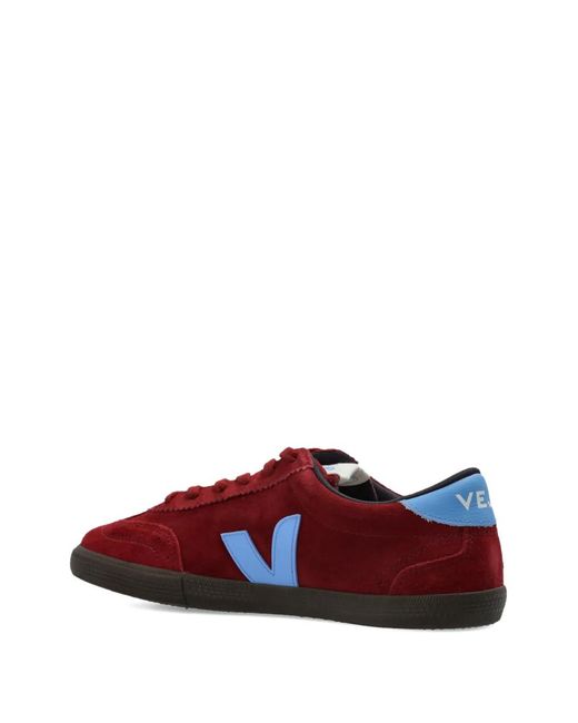 Veja Red Volley Suede Grenat Aqua Eagle