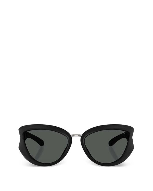 DIESEL Black Cat-Eye Frame Sunglasses