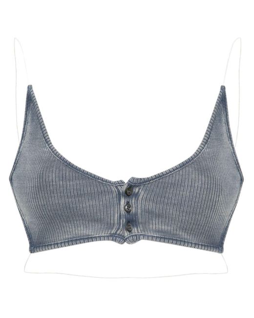 Y. Project Gray Rückenfreies Cropped-Top