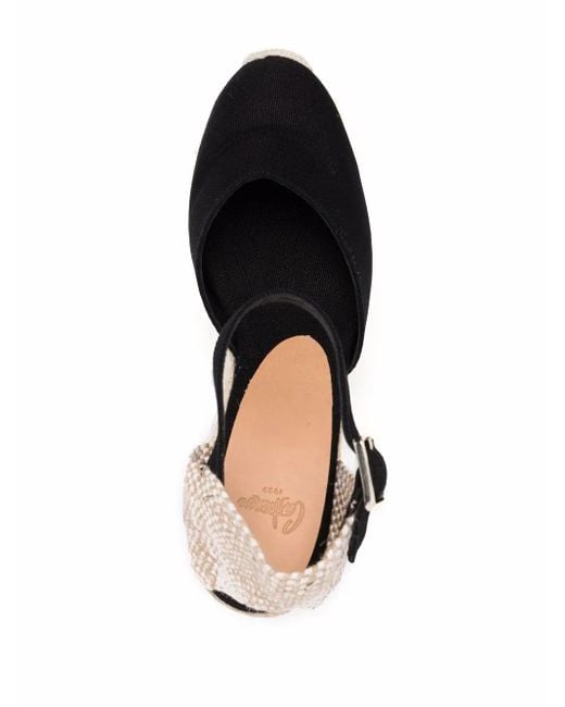 Castaner Natural Carol Buckle Pumps