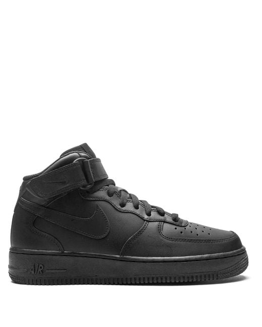 メンズ Nike Air Force 1 Mid '07 "2021 Release Triple Black" スニーカー