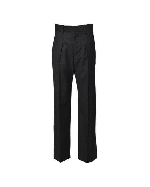Isabel Marant Black Pleated Trousers