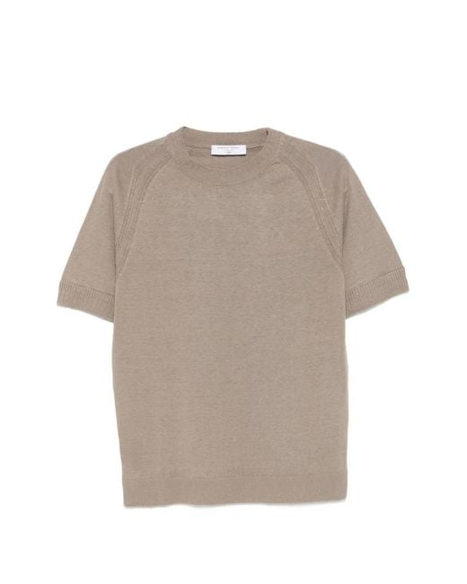 Daniele Fiesoli Gray Short-Sleeve T-Shirt for men