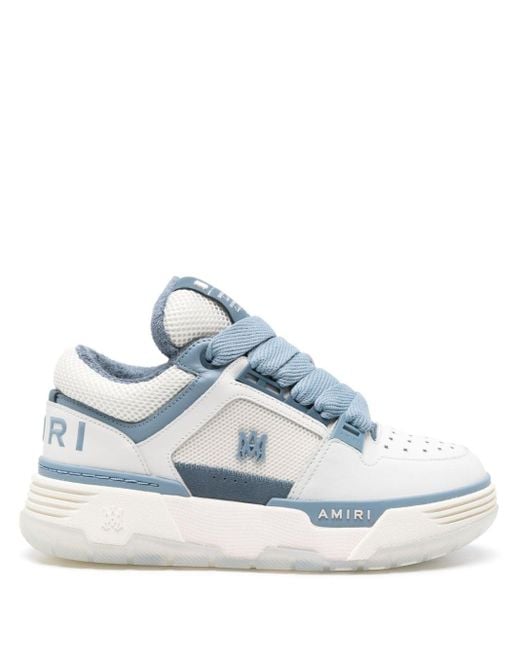 Amiri White Ma-1 Low Top Lace Up Sneakers