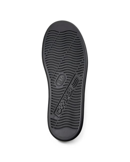 Camper Black Runner Four Leather Sneakers for men