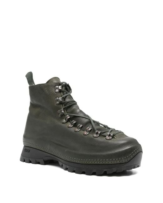 Guidi Black Leather Boots for men