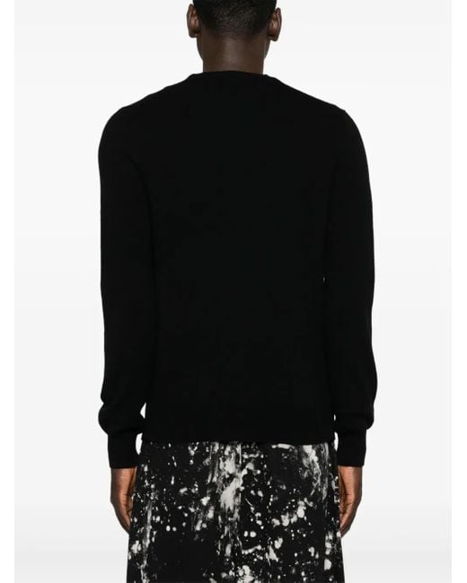 Pull À Patch Cœur COMME DES GARÇONS PLAY en coloris Black