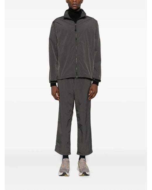 Goldwin Gray Ripstop Windbreaker Jacket for men
